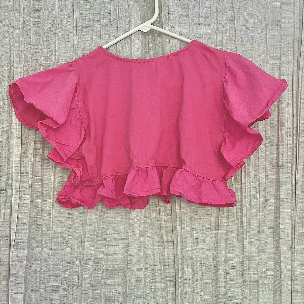 Zara: pink blouse